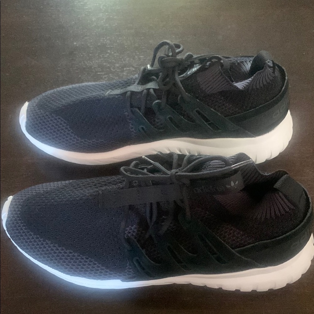 Adidas Black and White Sneakers